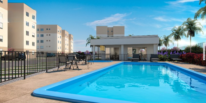 Apartamento 1 dormitório no bairro Hípica