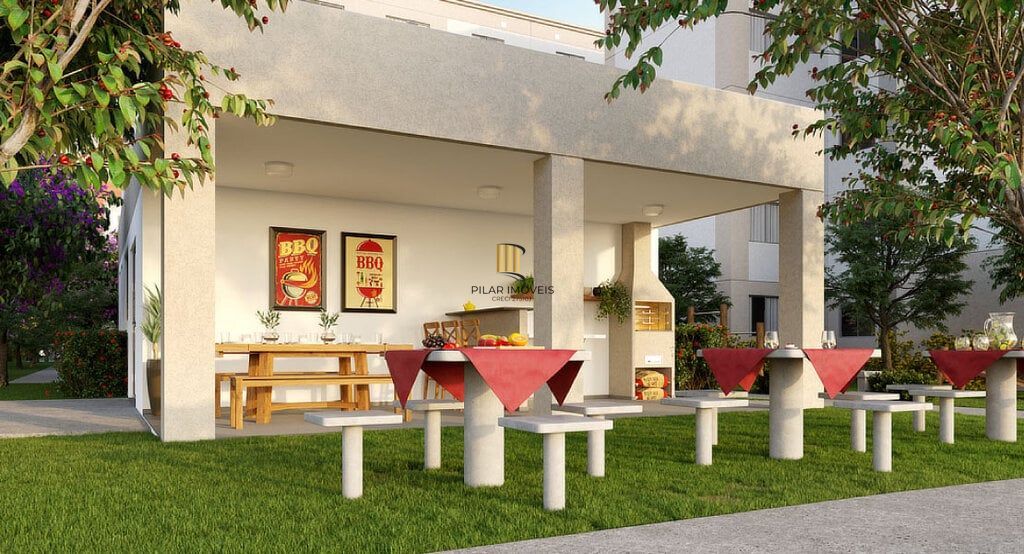 Apartamento 2 dormitórios no bairro Campo Novo