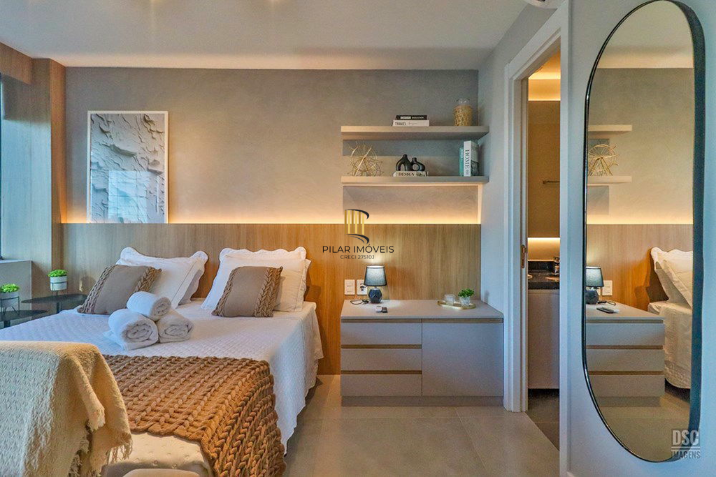 Apartamento 1 dormitório no bairro Três Figueiras - Pilar Imóveis