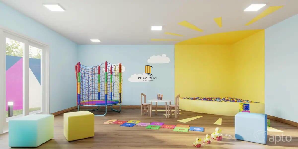 Apartamento 2 dormitórios no bairro Morro Santana