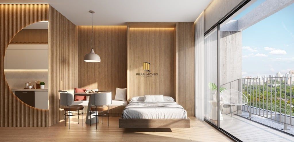 Apartamento Garden 1 dormitório no bairro Três Figueiras