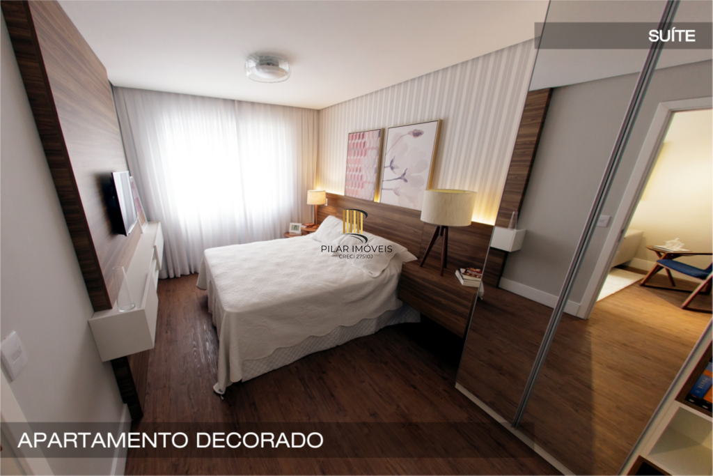 Apartamento 1 dormitório no bairro Petrópolis