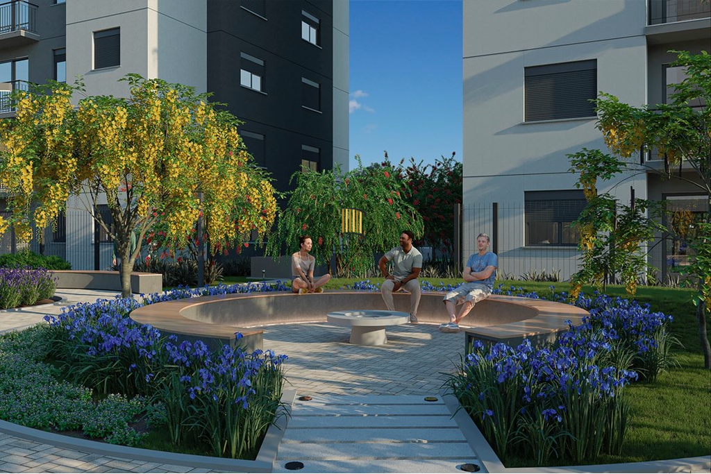 Apartamento 3 dormitórios no bairro Jardim Lindóia