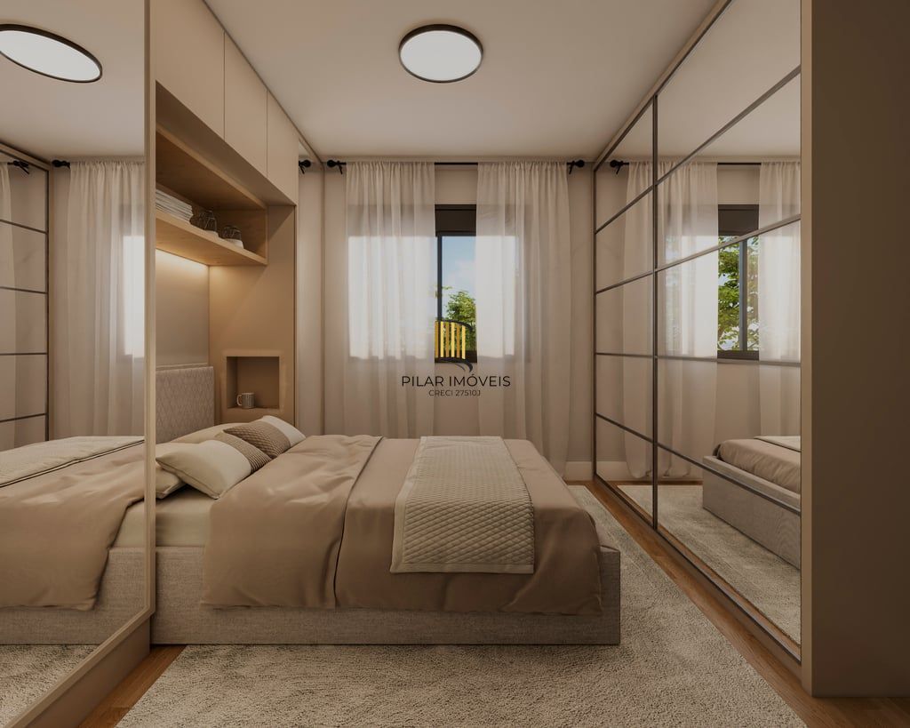 Apartamento 2 dormitórios no bairro Vila Nova