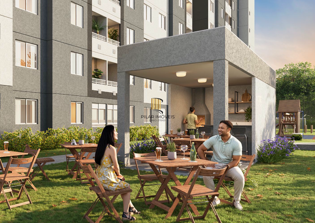 Apartamento 2 dormitórios no bairro Mato Grande