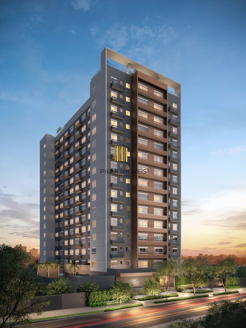 Studio 1 dormitório no bairro Passo da Areia - Pilar Imóveis