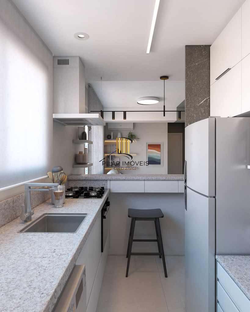 Apartamento 1 dormitório no bairro Auxiliadora