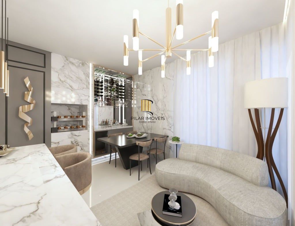 Apartamento 2 dormitórios no bairro Zona Nova
