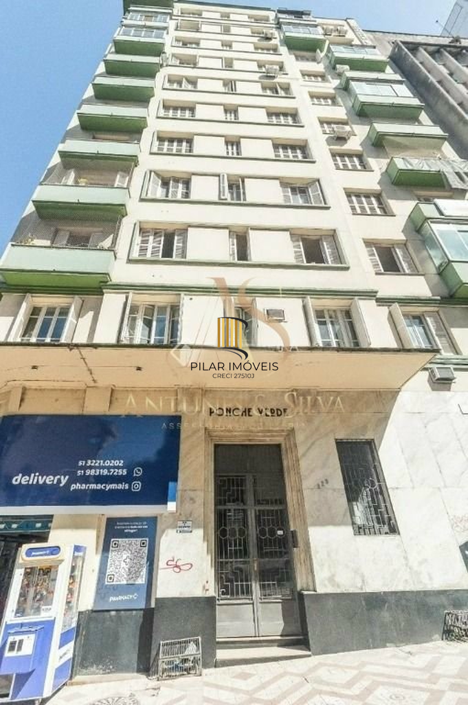 Apartamento 2 dormitórios no bairro Centro Histórico