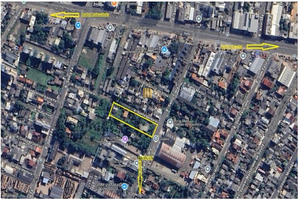 Terreno Comercial no bairro Santa Fé