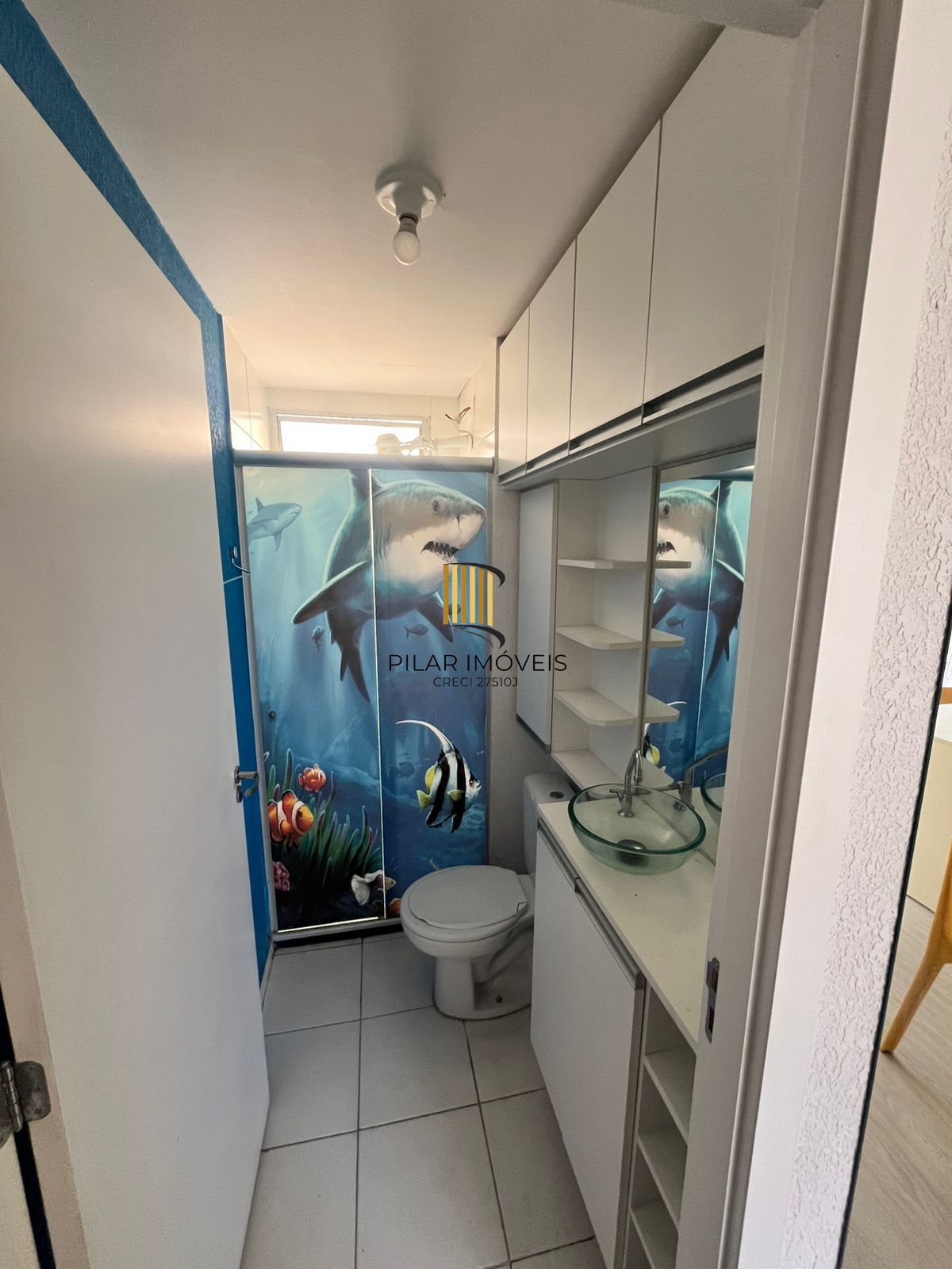 Apto 2 Dormitórios, Sala, Cozinha, Banheiro, semimob, 01 vaga garagem-rotativa