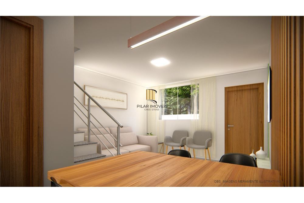 Casa de Condomínio 2 dormitórios no bairro Vila Nova
