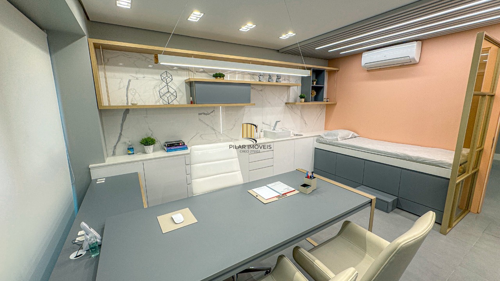 Sala Comercial no bairro Praia de Belas - Pilar Imóveis