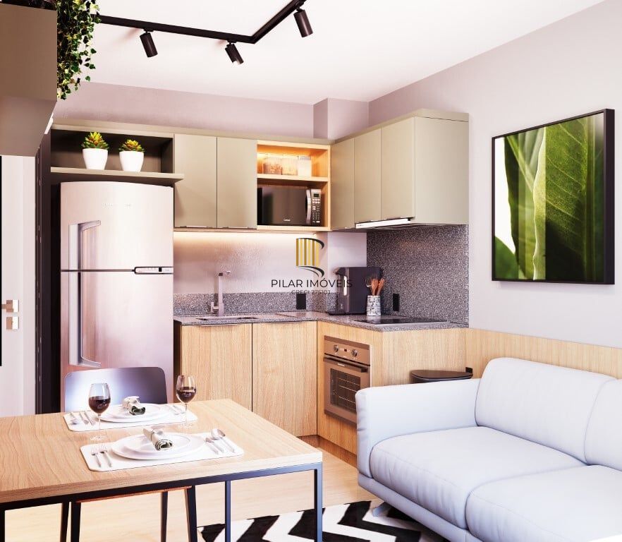 Studio 1 dormitório no bairro Bom Fim