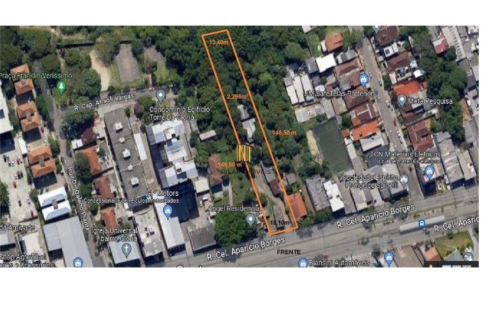 Terreno no bairro Glória