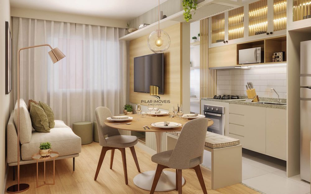 Apartamento 2 dormitórios no bairro Central Park