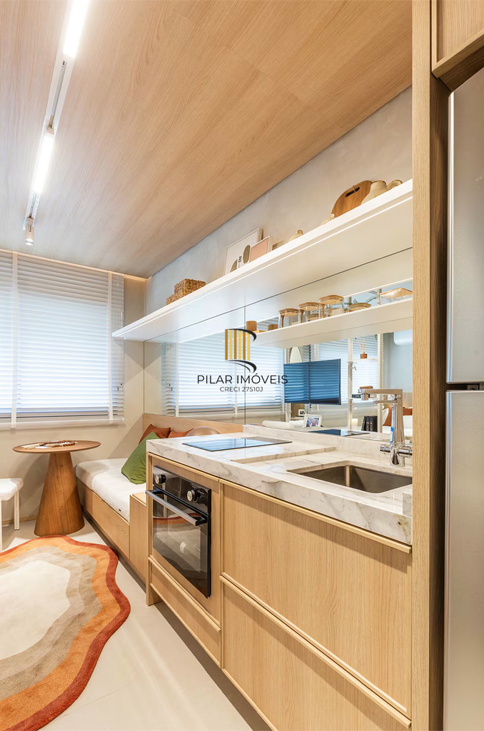 Studio 1 dormitório no bairro Auxiliadora