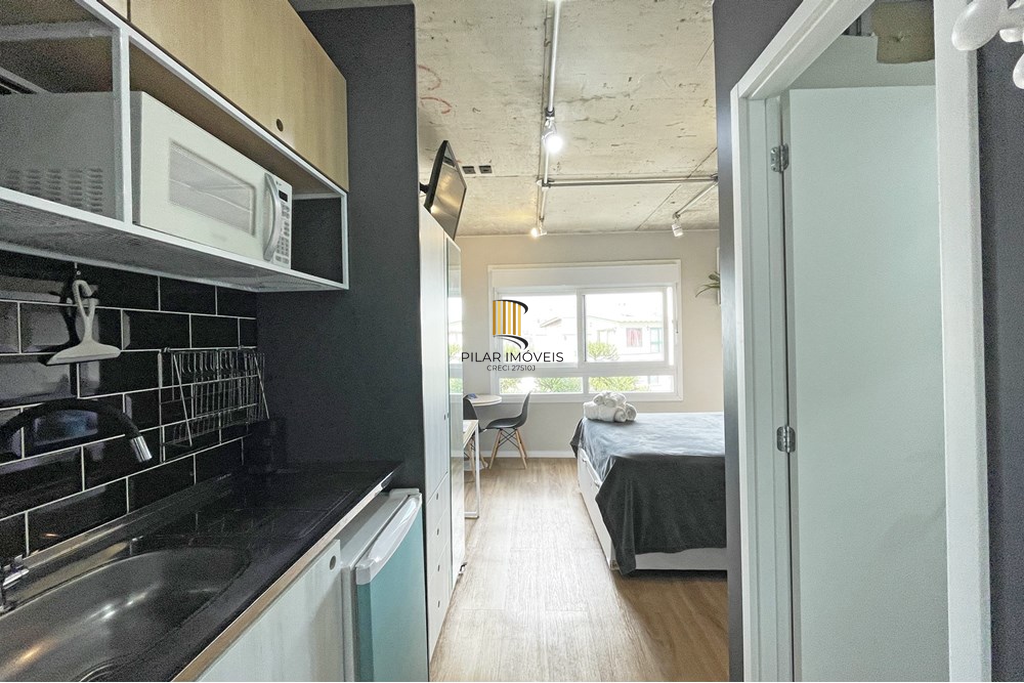 Apartamento 1 dormitório no bairro Santa Cecília