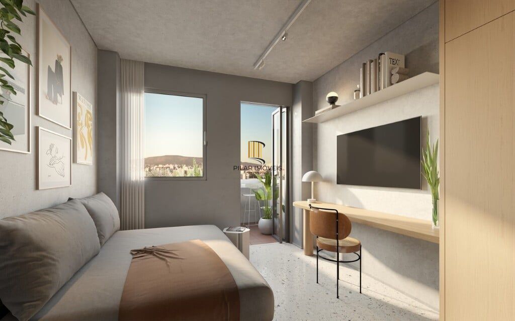 Apartamento 1 dormitório no bairro Menino Deus