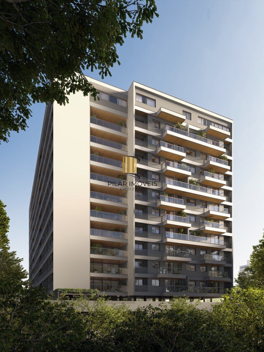 Apartamento 2 dormitórios no bairro Centro