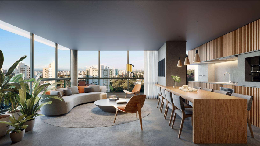 Apartamento 1 dormitório no bairro Três Figueiras