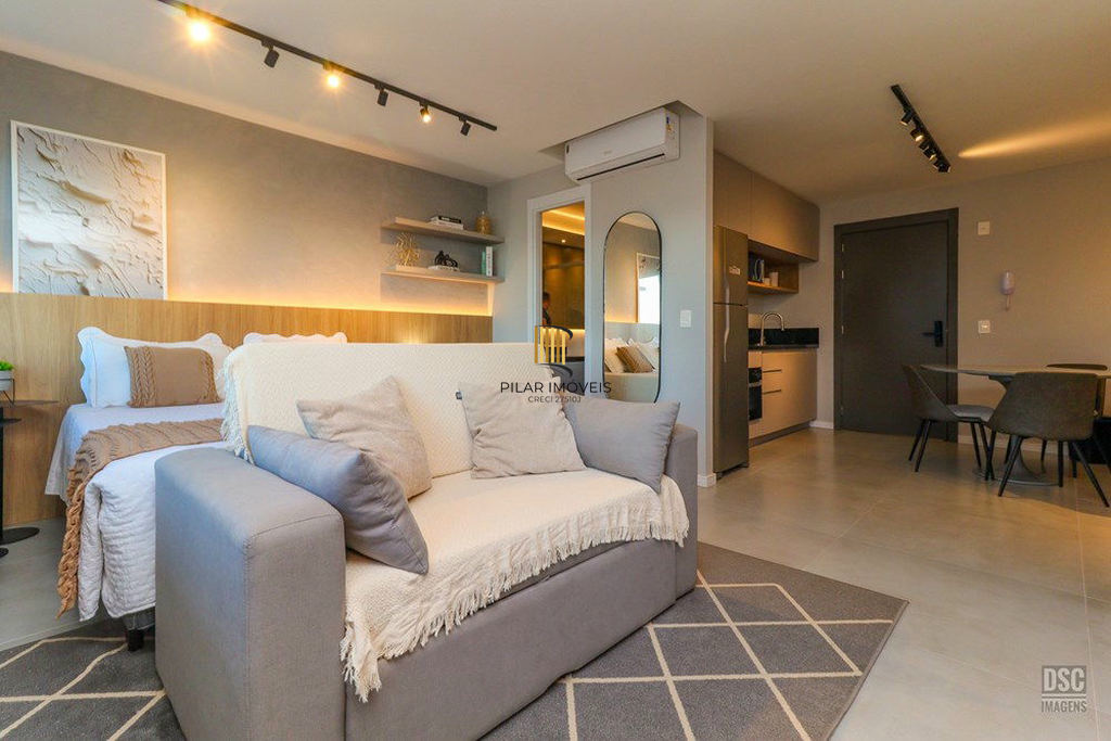 Apartamento 1 dormitório no bairro Três Figueiras