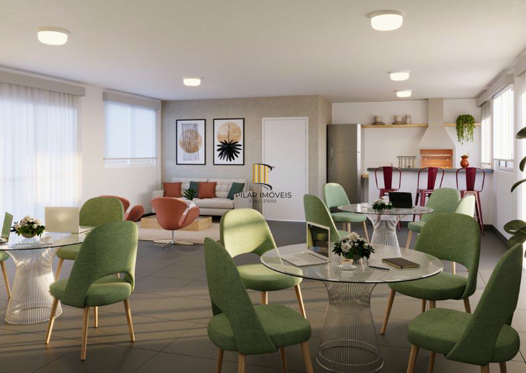 Apartamento 1 dormitório no bairro Mato Grande