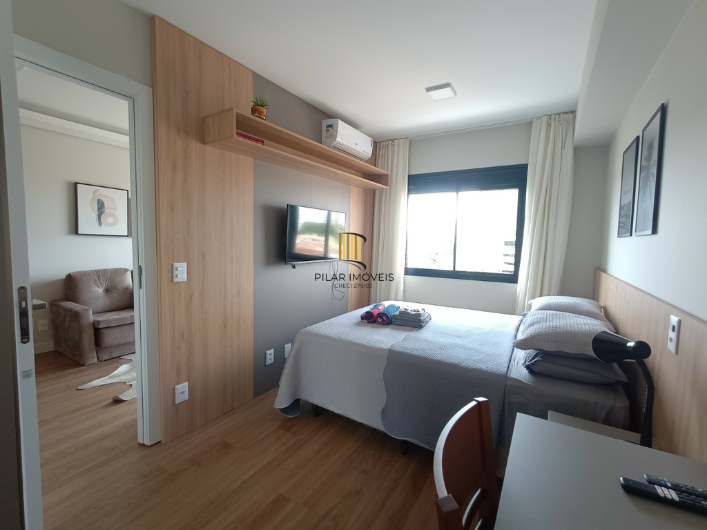 Apartamento 1 dormitório no bairro Azenha
