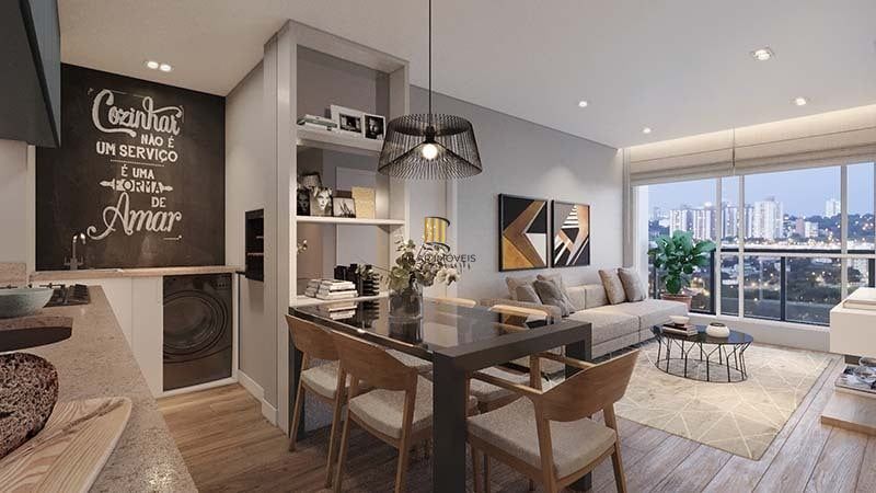Apartamento 2 dormitórios no bairro Santa Cecília
