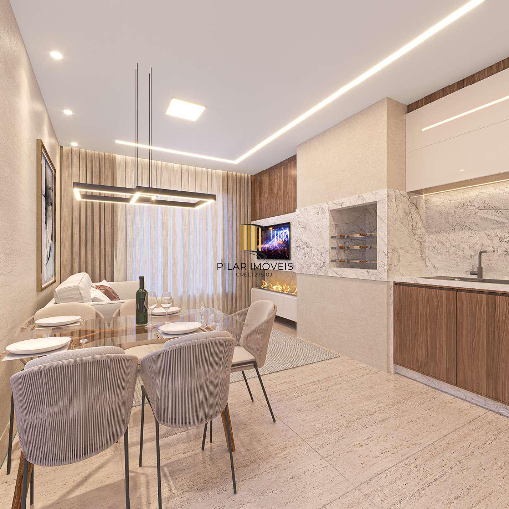 Apartamento 2 dormitórios no bairro Centro