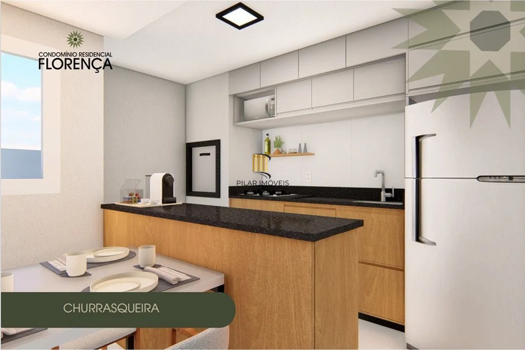 Casa de Condomínio 2 dormitórios no bairro Aberta dos Morros