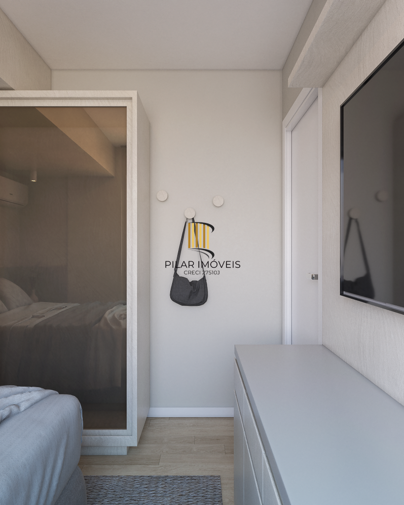 Apartamento 1 dormitório no bairro Auxiliadora