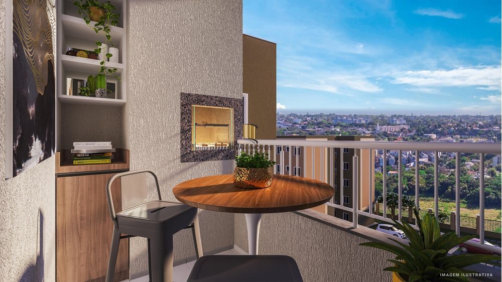 Apartamento 2 dormitórios no bairro Vila Nova