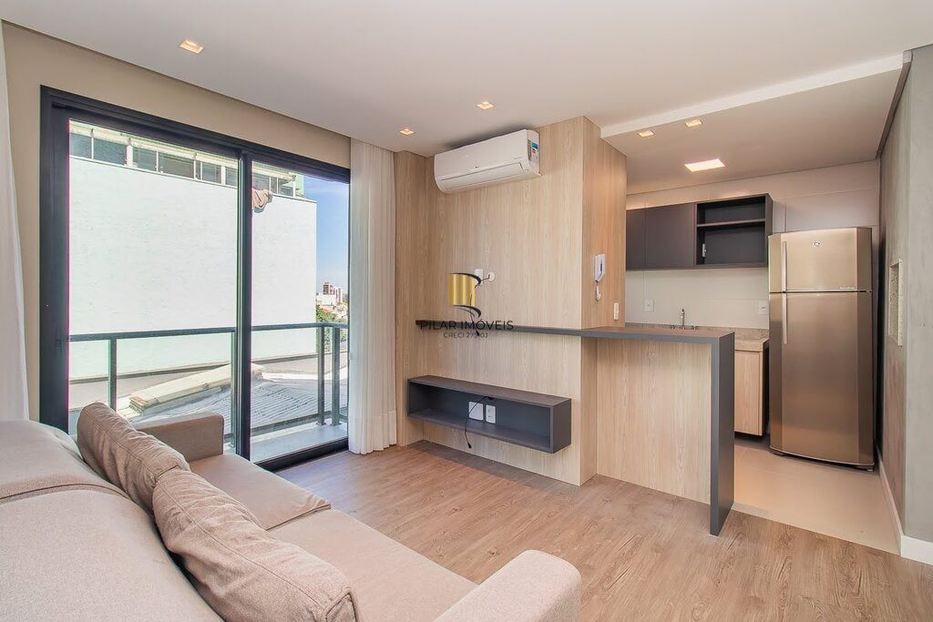 Apartamento 1 dormitório no bairro Menino Deus - Pilar Imóveis