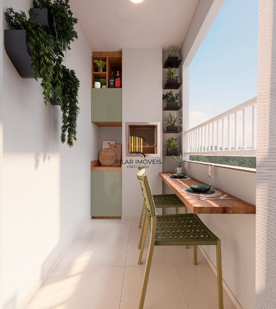 Apartamento 2 dormitórios no bairro Vila Nova