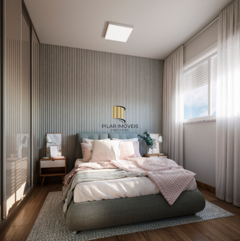 Apartamento 1 dormitório no bairro Camaquã