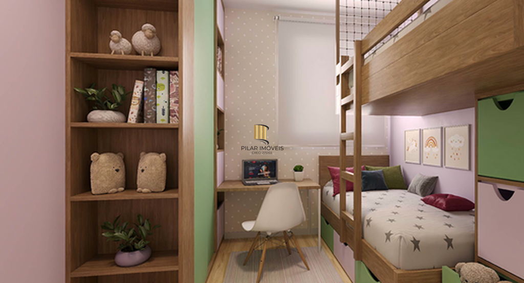 Apartamento 2 dormitórios no bairro Fátima