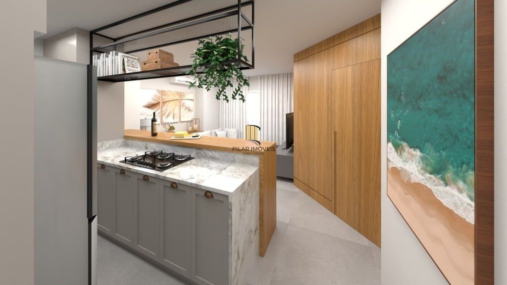 Apartamento 1 dormitório no bairro Rio Branco