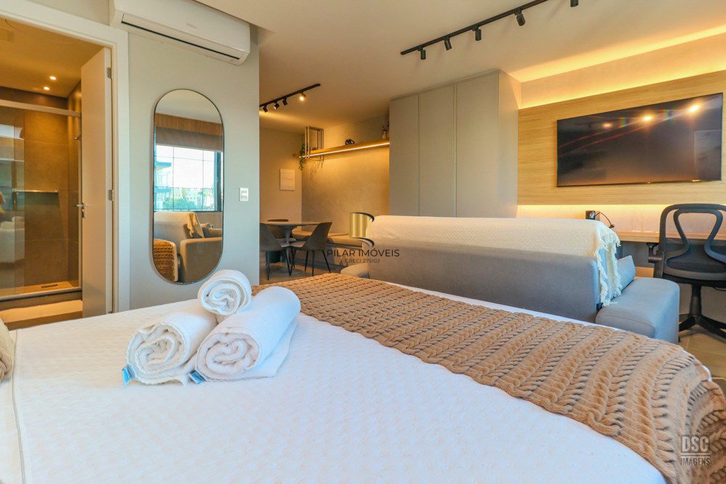 Apartamento 1 dormitório no bairro Três Figueiras