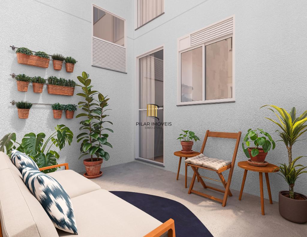 Apartamento 2 dormitórios no bairro Vila Nova