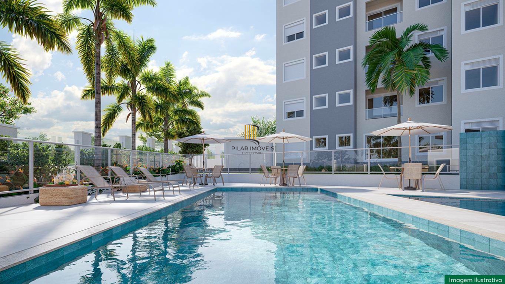 Apartamento 2 dormitórios no bairro Jardim Itu