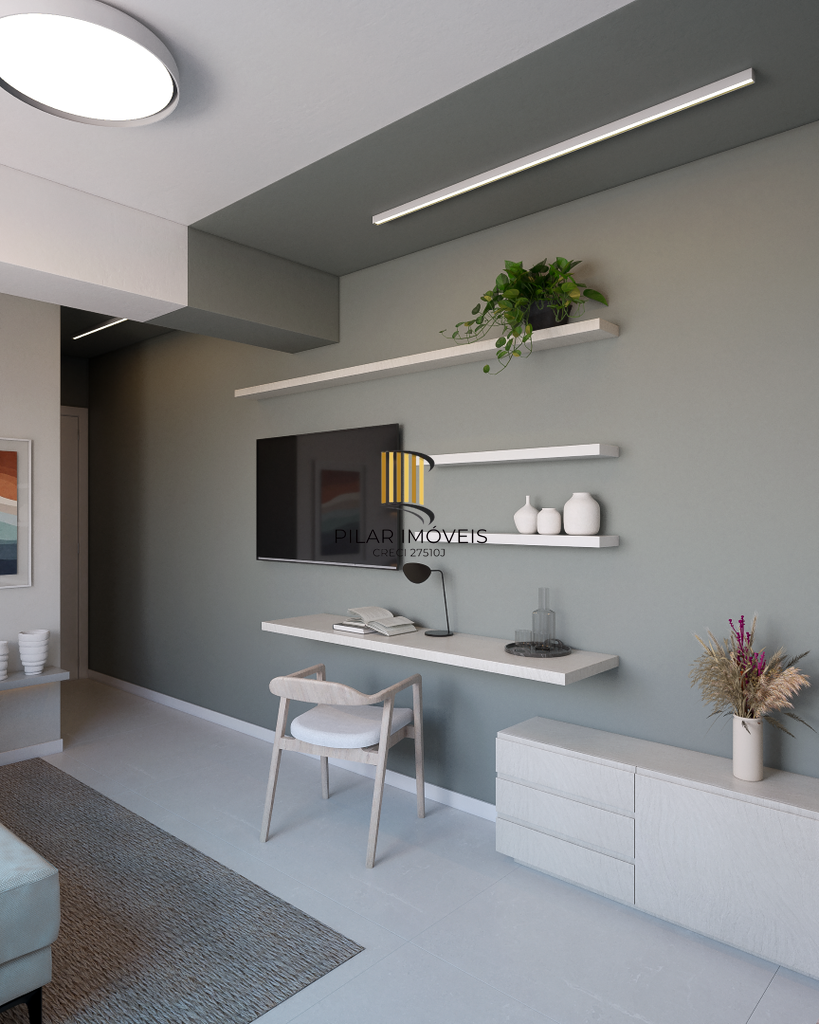 Apartamento 1 dormitório no bairro Auxiliadora