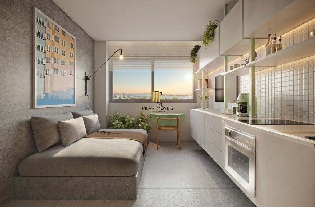 Apartamento 1 dormitório no bairro Menino Deus