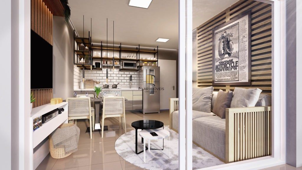Apartamento 2 dormitórios no bairro Farroupilha