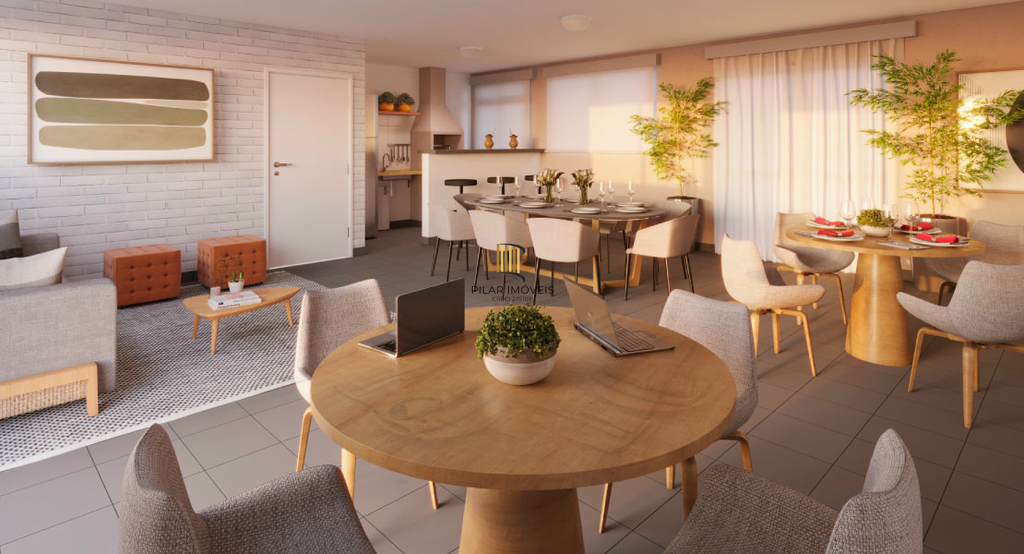 Apartamento 2 dormitórios no bairro Campo Novo
