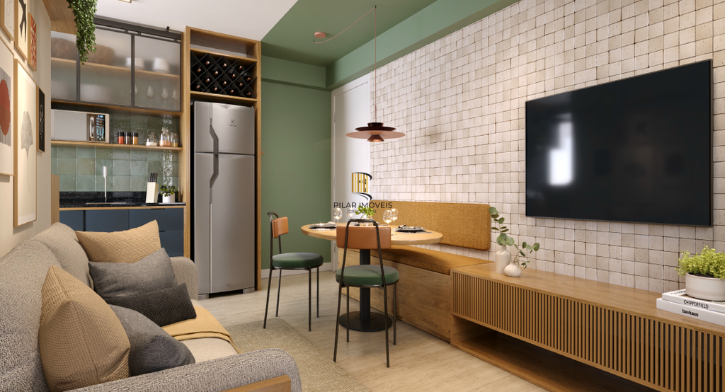 Apartamento 2 dormitórios no bairro Mato Grande