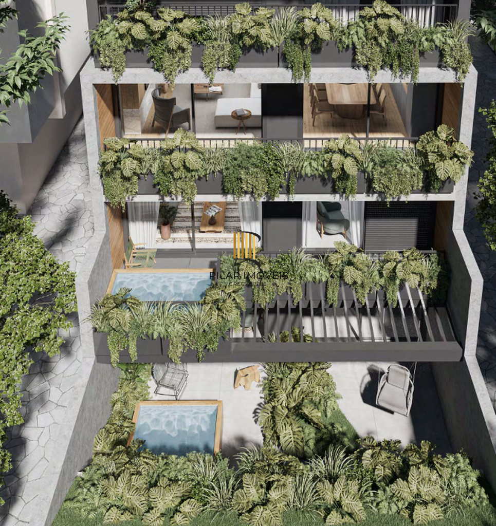 Apartamento 2 dormitórios no bairro Petrópolis