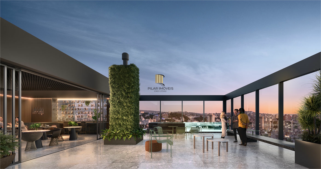 Apartamento Garden 3 dormitórios no bairro Santa Cecília