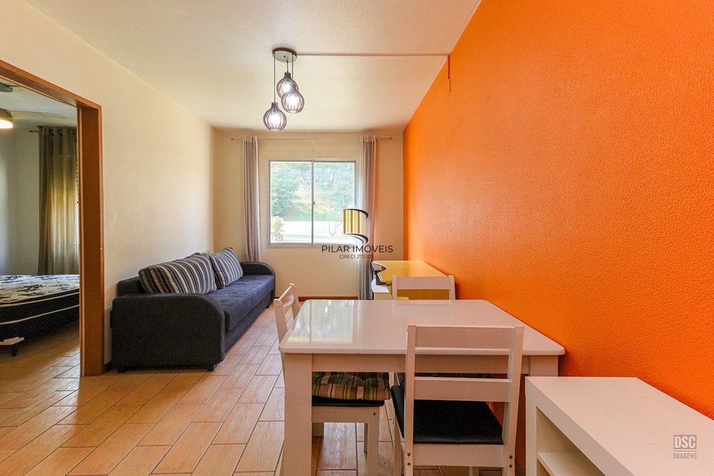 Apartamento 1 dormitório no bairro Jardim Carvalho