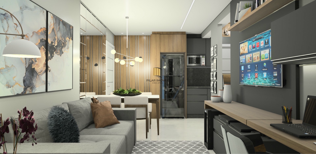 Apartamento 1 dormitório no bairro Cristo Redentor